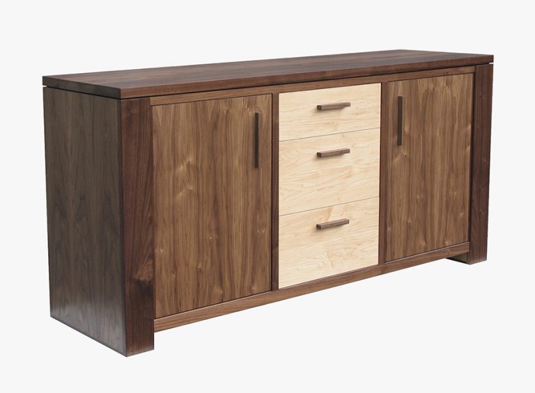 Sideboard in Walnut and Maple
