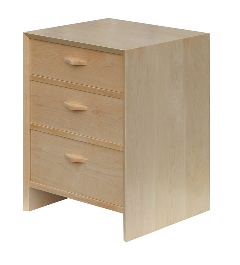 'Wrap around' drawer unit in Maple
